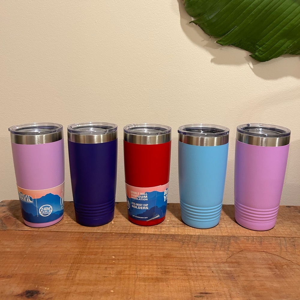 Stainless Steel Hot/Cold Mugs